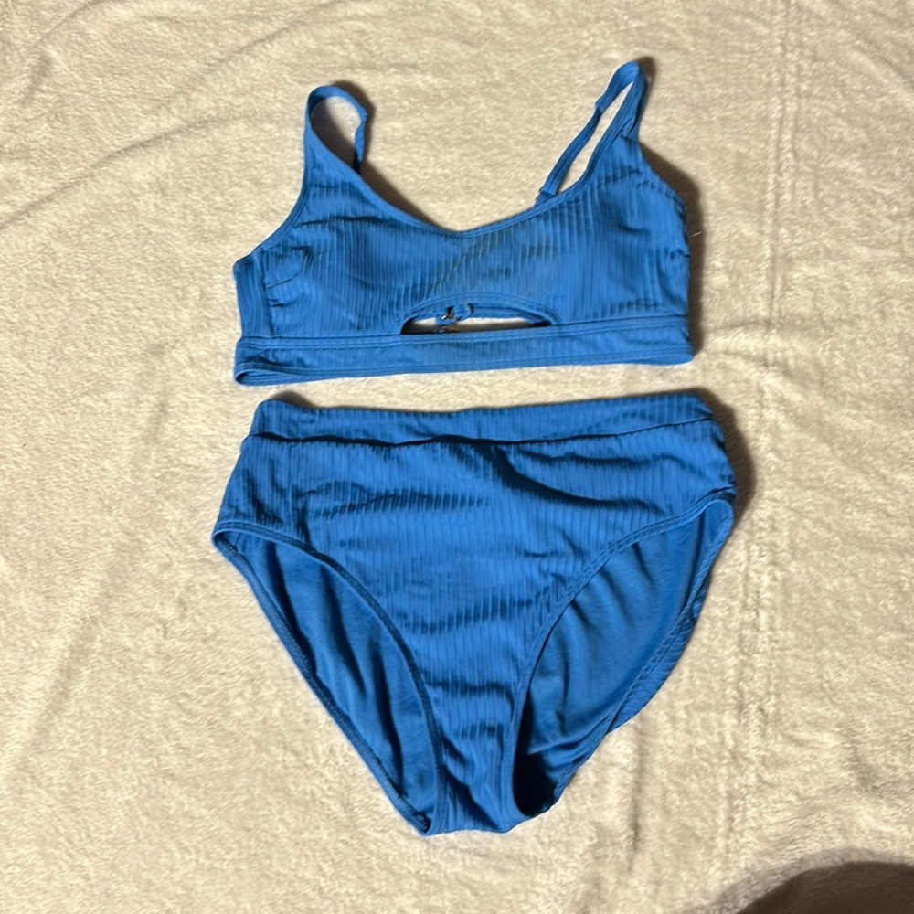 Blue swim suit